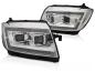 Preview: LED Tagfahrlicht Scheinwerfer für VW Crafter II ab 2017 chrom dynamische Blinker
